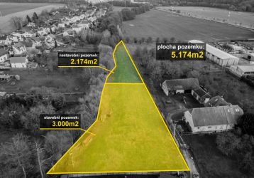 Stavební pozemek na prodej, Zubří