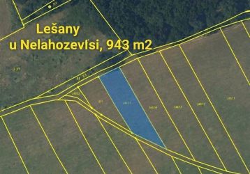 Zemědělský pozemek na prodej, Nelahozeves / Lešany