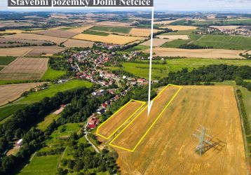 Stavební pozemek na prodej, Dolní Nětčice
