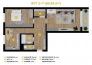 Byt 2+1 na prodej, Ostrava / Poruba, ulice Otakara Jeremiáše