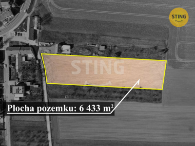 Pozemek pro komerci, Martinice - fotografie č. 1