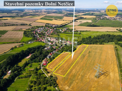 Stavební pozemek, Dolní Nětčice - fotografie č. 1