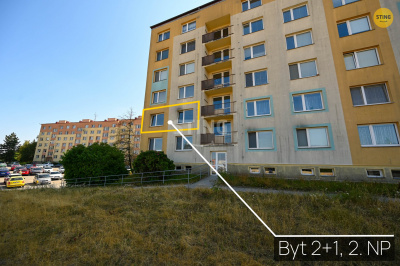 Byt 2+1, Třebíč / Nové Dvory - fotografie č. 1