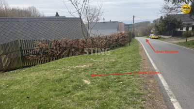 Stavební pozemek, Tvrdkov / Mirotínek - fotografie č. 1