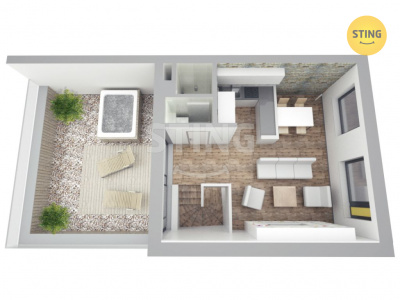 Byt 4+kk, Opava / Předměstí - fotografie č. 1