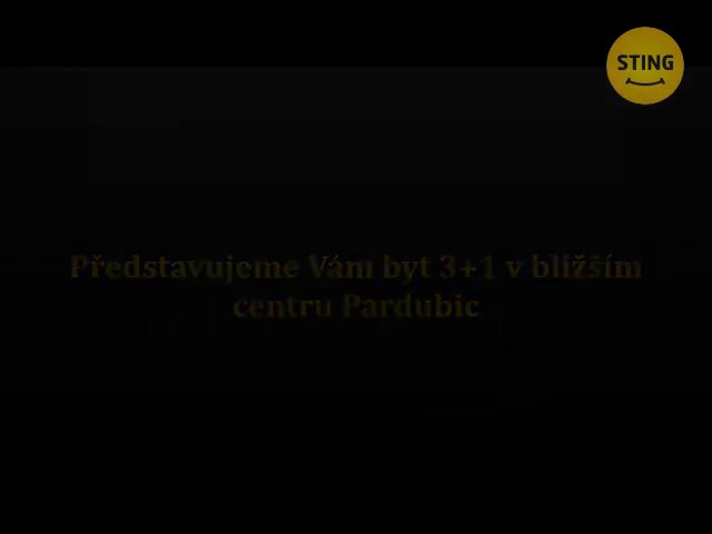 Byt 3+1, Pardubice / Bílé Předměstí - video prohlídka