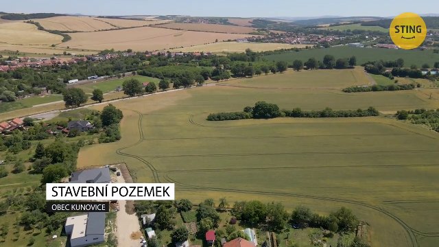 Stavební pozemek na prodej, Kunovice