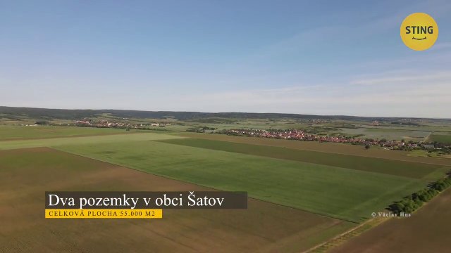 Zemědělský pozemek, Šatov - video prohlídka