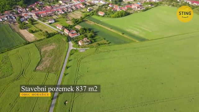 Stavební pozemek, Morašice - video prohlídka