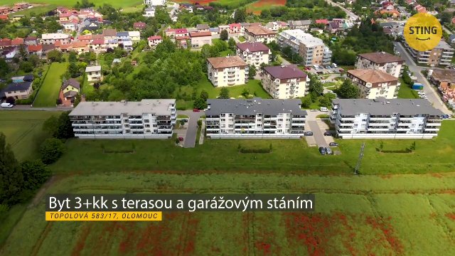 Byt 3+kk, Olomouc / Slavonín - video prohlídka