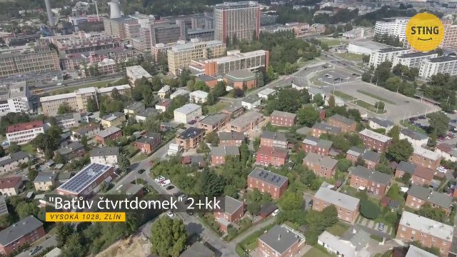 Byt 2+kk, Zlín - video prohlídka