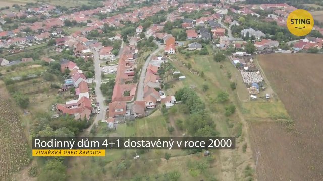 Rodinný dům, Šardice - video prohlídka