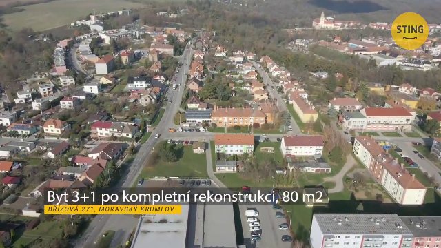 Byt 3+1 na prodej, Moravský Krumlov / Břízová