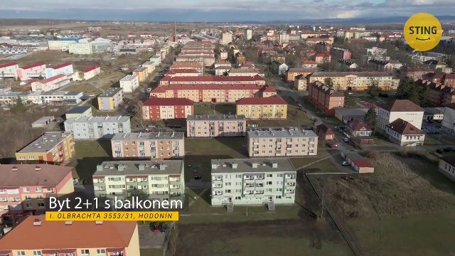 Byt 2+1, Hodonín - video prohlídka