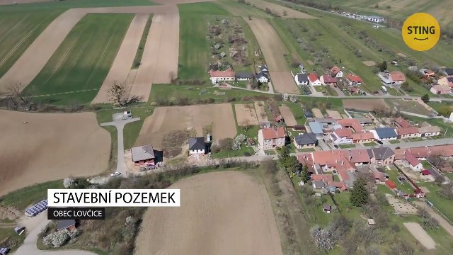 Stavební pozemek na prodej, Lovčice
