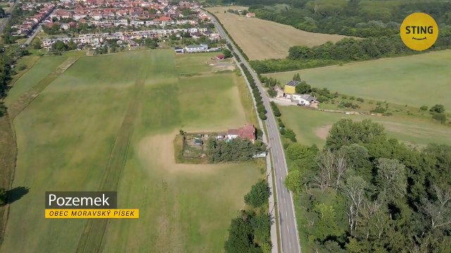Stavební pozemek na prodej, Moravský Písek
