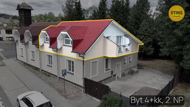 Byt 4+kk, Šumperk - video prohlídka
